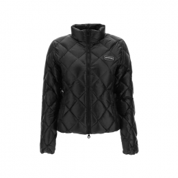 ◆당일◆25FW 소라 SORA 로고 퀄팅 패딩 자켓 블랙 VDDJ00125K0001 BKS