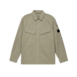 ◆당일◆25FW 렌즈 와펜 포켓 오버 셔츠자켓 카키그레이 19CMOS073A 110143G 331