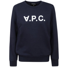 ◆당일◆23FW 비바 VIVA 로고 프린팅 맨투맨 다크네이비 COECQ F27644 IAK