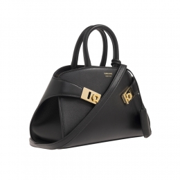 ◆당일◆25FW 로고 허그 미니 토트&숄더백 블랙 21-5975 0768853