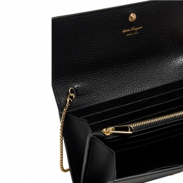 ◆당일◆25SS 더블 간치니 체인 숄더백 블랙 22-0636 0770374