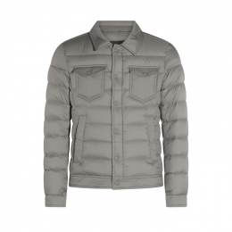 ◆당일◆25FW 라 데님 LA DENIM 패딩 자켓 그레이 PI011ULE 12456Z 9406