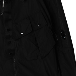 ◆13주년◆렌즈 와펜 포켓 셔츠 자켓 블랙 12CMOS104A 005904G 999