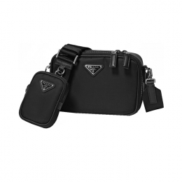 ◆당일◆25FW 반돌리에 삼각로고 테수토 크로스백 블랙 2VH070 2DMH F0002