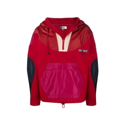 ◆15주년◆맨시 MANTSYH 컬러블록 기모 아노락 자켓 레드 MA1063 21A010H 70RD