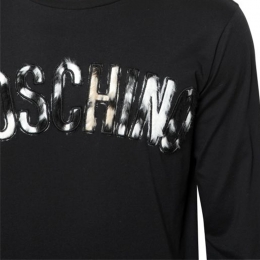 ◆14주년◆로고 애니멀 슬리브 티셔츠 블랙 1219 5240 1555