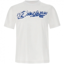 ◆당일◆25SS T-ADJUST-R7 로고 티셔츠 화이트 A16406 0QIAM 100