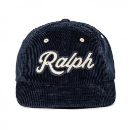 ◆당일◆26SS 로고 패치 코듀로이 볼캡 블루 710979337 003