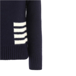 ◆당일◆23FW 도네갈 인타르시아 사선 니트 네이비 MKA448A Y1032 415