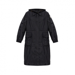 26SS 히엔고스 HIENGOS 로고 패치 롱 후드자켓 블랙 1C000 18 53A5E 999