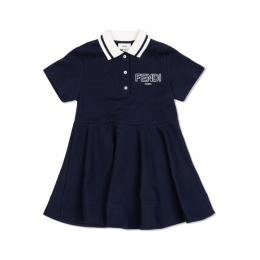 ◆키즈◆키즈 위드 로고 테니스 드레스 네이비 JFB819 5V0 F0QG0