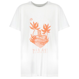 ◆당일◆23SS 자페르 ZAFFERH 로고 티셔츠 오렌지/화이트 TS0047HA A1N57H ORWH