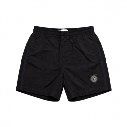 ◆키즈◆키즈 로고 패치 나일론 스윔팬츠 블랙 L1S16 B100002 S0043 V0029