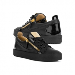 ◆15주년◆여성 메이 런던 더블지퍼 스니커즈 블랙 RW70000 NERO