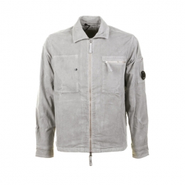 ◆당일◆25FW 렌즈 와펜 코듀로이 오버 셔츠자켓 그레이 19CMOS097A 006410O 331