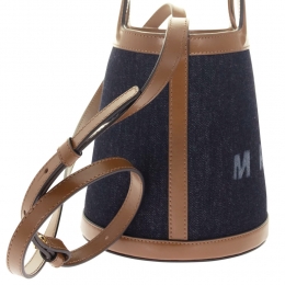 ◆당일◆트로프칼리아 스몰 버킷 토트&숄더백 네이비블루 SCMP0056L1 P4891 Z569M