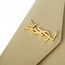 ◆13주년◆금장 모노그램 엔벨로프 클러치백 베이지 565733 1GF0J 2721