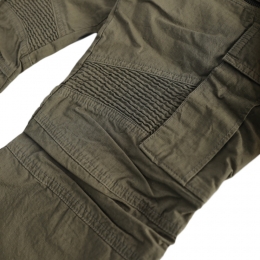 ◆14주년◆4지퍼 코튼 카고 바이커 카키 T552 C487 147