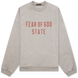 ◆당일◆25SS 에센셜 로고 크루넥 기모 맨투맨 다크헤더 192BT246261F DARK HEATHE