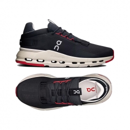 ◆당일◆25FW 클라우드노바2 러닝 스니커즈 블랙/레드 3ME30213185