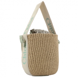 ◆당일◆25FW 우디 스몰 버킷&크로스백 베이지/민트그린 CHC23AS381L18 38A