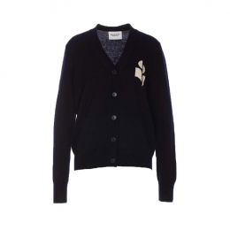 ◆당일◆25FW 노튼 NORTON 로고 가디건 미드나잇 CA0097FA A1X05E 30MI