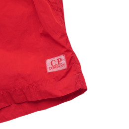 ◆13주년◆로고 패치 스윔 숏 팬츠 레드 12CMBW005A 000004G 455