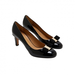 ◆당일◆26SS 까를라 CARLA 70 유광 펌프스힐 블랙 0790800