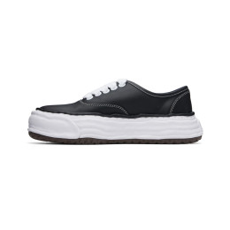 26SS 베이커 OG 솔 레더 로우 스니커즈 블랙 A16FW702 BLACK