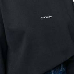 ◆당일◆23FW FN-WN 로고 오버핏 기모 맨투맨 블랙 AI0067 900