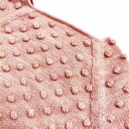 ◆키즈◆키즈 오리지널 팝콘 니트 페이드로즈 K1076E01 695