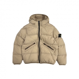 ◆키즈◆여성 와펜 패치 사선포켓 후드 패딩 자켓 샌드 K2S16 4100017 S0028 V0095