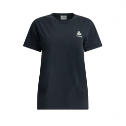 ◆당일◆26SS 에비 ABY 로고 티셔츠 미드나잇/에쿠르 TS0070FA A1N98E MIEC