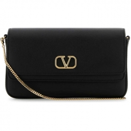 ◆당일◆25SS 시그니처 V 로고 체인 크로스백 블랙 6W2P0AH1 MIM 0NO