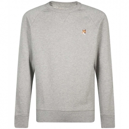 ◆당일◆25SS 폭스 패치 맨투맨 그레이멜란지 AM00303KM0001 H150