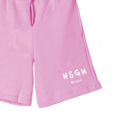 ◆키즈◆25SS 여성 로고 프린트 숏 팬츠 핑크 S5MSJUBE070 MS003