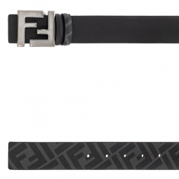 ◆당일◆25SS FF 리버서블 벨트 블랙/그레이 7C0541 ASIW F1DYM