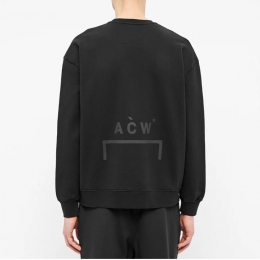 ◆11주년◆시그니처 로고 맨투맨 블랙 MW001WHL BLK