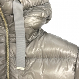 ◆당일◆25FW 드로우스트링 나일론 경량패딩 자켓 그레이 PI002128D 12017Z 9406