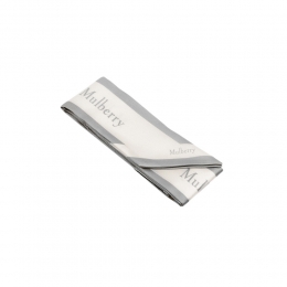 ◆당일◆24FW 로고 보더 스키니 스카프 페일그레이/화이트 VS4726 923 Z393