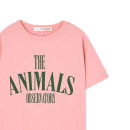 ◆키즈◆키즈 로고 레터링 펍피쉬 티셔츠 소프트핑크 S26001 045DW