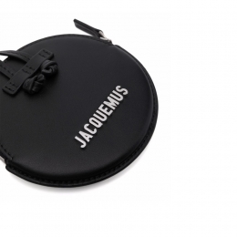 ◆당일◆25FW 메탈 로고 라운드 미니 크로스백 블랙 213SL01 213 307990