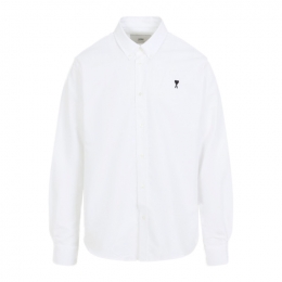 ◆당일◆25FW 하트 로고 자수 클래식 셔츠 화이트 HSH763 CO0031 168