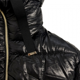 ◆당일◆25FW 드로우스트링 나일론 경량패딩 자켓 블랙 PI002128D 12017Z 9300