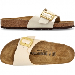 ◆당일◆25SS 카탈리나 쿠션 버클 네로우핏 샌들 펄화이트 1029393 GRACEFUL PEARL WHITE