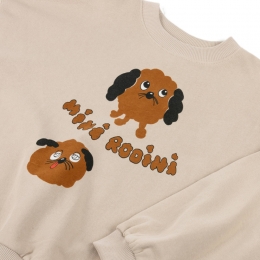 ◆키즈◆키즈 도그 프린팅 맨투맨 그레이 26120125 97