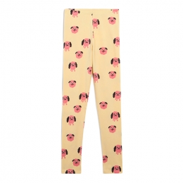 ◆키즈◆키즈 도그 패턴 레깅스 팬츠 옐로우 26130117 23