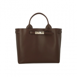 26SS 르 스마트 L 탑 핸들백 모카 10327 HIU 002