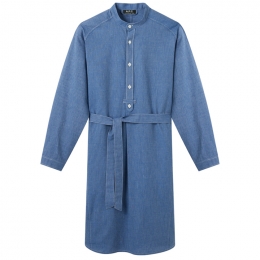 ◆당일◆23FW 올리비아 OLIVIA 셔츠 원피스 블루 COEYH F05968 IAA