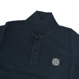 여성 로고 패치 반팔 폴로 티셔츠 네이비 L1S16 2200002 S0018 V0020